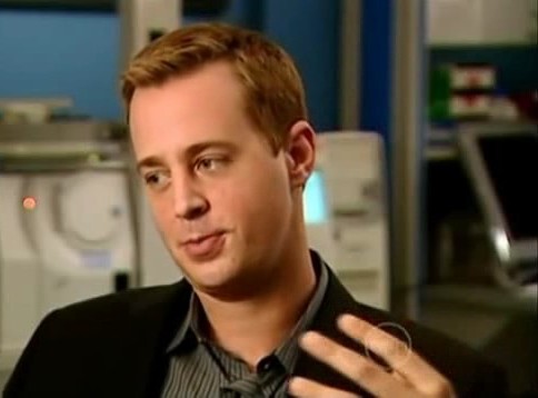 Sean Murray, interview Channel TEN (australia) on the set, October 2009